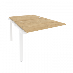 Наборный элемент рабочей станции на м/к ОНИКС О.М-2.НРС-1.8 Тиквуд Светлый/Белый / ONIX O.M-2.NRS-1.8