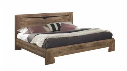 Кровать 1400 Лючия 33.08-01 с настилом Кейптаун Венге