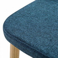 Стул Ледгер синий/нат.дуб / Ledger