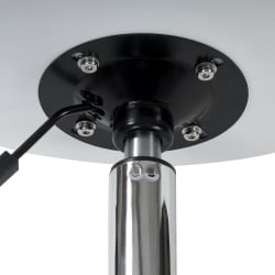 Офисное кресло ТУЛИП (мод.106-1) металл/пластик/ПУ, 58 кс 47 кс 97см, Вхите (белый) / Хроме (хром) / TULIP (mod.106-1) металл/пластик/PU, x x White Chrome