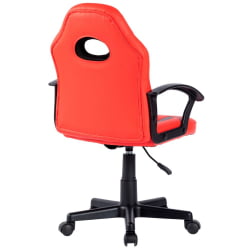 Детское кресло CХАИРМАН КИДС 111 Черный-красный / CHAIRMAN KIDS