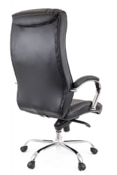 Кресло руководителя Кинг М кожа Черный / King M