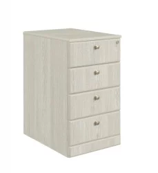 Тумба приставная с 4 ящиками БРН8630403 Светлый дуб / BRN8630403