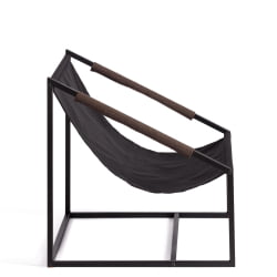 Кресло Чарли / Чарли без подлокотника рогожка, коричневый, 3М7-147, 70х70х84 см / Charli