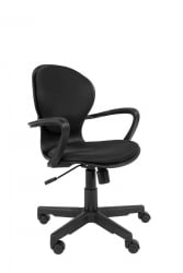 Кресло офисное РCХ 1140 ТВ ПЛ Блаcк Серое / RCH TW PL Black