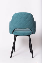 Стул для гостиной К14 блаcк Бирюза (РС-29\ч) / black