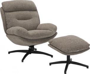 Кресло-реклайнер Еверпроф Киви Ткань Светло-коричневый / Everprof Kiwi