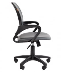 Кресло оператора CХАИРМАН 696 ЭКО Серый / CHAIRMAN