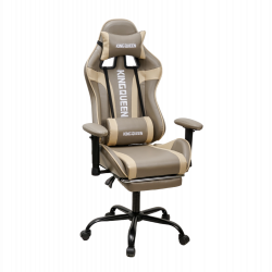 Кресло 896 КИНГКУЕЕН, цвет светло-серый/бежевый 896-лграй-беиге / KINGQUEEN, 896-lgray-beige