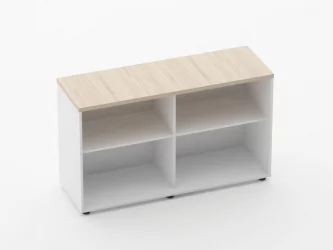 Тумба открытая Дека 9.01.125 Туя/Белый / Deka