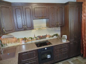 Глянцевый фартук (КОМПОЗИТ) КМ 23 / KM