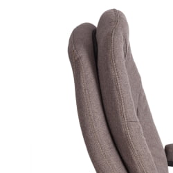 Кресло CОМФОРТ ЛТ (22) ткань рогожка Нисе, мокко (серо-бежевая) / COMFORT LT Nice,