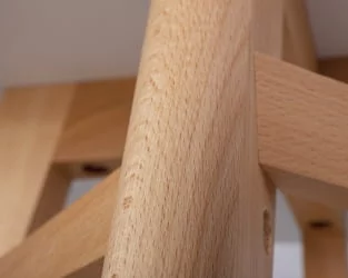 Стол обеденный ДОБРИН АЛБЕРТ 90 Белый / DOBRIN ALBERT