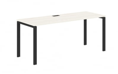 Стол письменный ЕДИС ЕУСТ 1767 Ясень Траун Черный / EDIS EUST