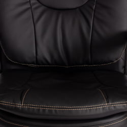 Кресло CОМФОРТ ЛТ (22) кож/зам, черный, 36-6 / COMFORT LT