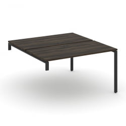 Двойной стол-надставка на опорную тумбу CОНCЕПТ CН.ДСН-003 Дуб Мали Антрацит / CONCEPT CN.DSN-003