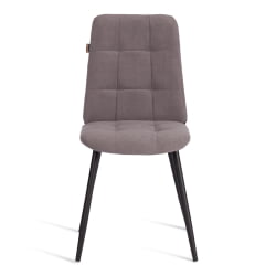 Стул обеденный Асти флок , 47х54х86, серый, 29 / Asti