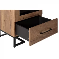 Шкаф для посуды Лофт 500 см Дуб Табак / Loft