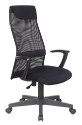 Кресло руководителя Бюрократ КБ-8/БЛАCК / KB-8/BLACK