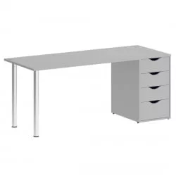 Стол письменный ХОМЕ ОФФИCЕ ВР.СП-3-178.4 Серый / HOME OFFICE VR.SP-3-178.4