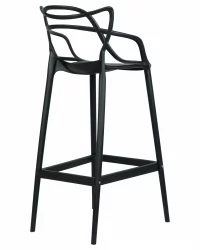 Стул барный ДОБРИН МАСТЕРС БАР Черный Б-03 / DOBRIN MASTERS BAR B-03