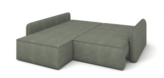 Диван угловой Лофт левый ткань ДЖаспер виридиан (1760*2320*810) Серо-зеленый, 2117898/50635/8 / Jasper viridian