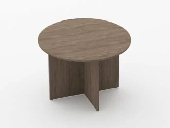 Стол для переговоров круглый Глассй 2.12 Дуб Верцаска / Glassy