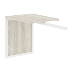 Брифинг-приставка КСТЕН-КП КСКПР 889 Сосна Эдмонт Белый / XTEN-QP XQPR