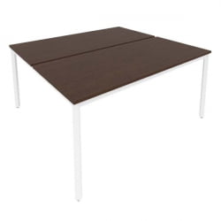 Рабочая станция на металлокаркасе СЛИМ СЙСТЕМ С.СП-6.3 Венге-Белый / SLIM SYSTEM