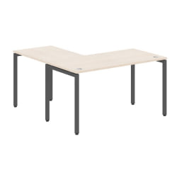 Стол угловой КСТЕН-С КССCТ 1415 Р Бук Тиара/антрацит / XTEN-S XSCT R