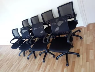 Кресло оператора CХАИРМАН 696 Черный пластик (блаcк) черный / CHAIRMAN (black)