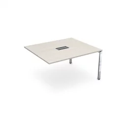 Стол системы БЭНЧ, переговорный, конечный ГЛОСС ЛИНЕ НСПК-П.926 Иворй / GLOSS LINE Ivory