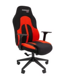 Кресло для геймеров CХАИРМАН ДРАЙВ (ГАМЕ) 11 Черный-красный / CHAIRMAN (GAME)
