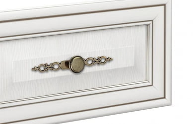 Комод в гостиную Габриэлла 06.65 Вудлайн кремовый Аруша венге