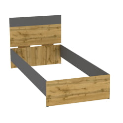 Кровать Алиса(Л17)947х903х2063(ДВ-Графит) / Алиса(L17)947х903х2063(ДВ-Графит)