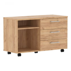 Тумба подкатная Торр ЛУКС ТЛC-3Д.1А Дуб Бофорд / Torr LUX TLC-3D.1A