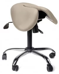 Раздвоенное кресло-седло ЕЗДуо Бежевый / EZDuo