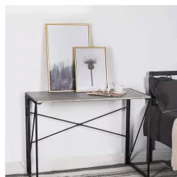 Стол на металлокаркасе БРАБИКС ЛОФТ CД-002 Дуб антик / BRABIX LOFT CD-002