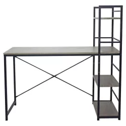 Письменный стол с полками БРАБИКС ЛОФТ CД-005 Дуб антик / BRABIX LOFT CD-005