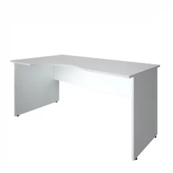 Стол криволинейный левый Рива А.СА-1 Л Белый / Riva