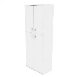 Шкаф высокий широкий СТЙЛЕ Л.СТ-1.8 Белый / STYLE