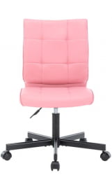 Кресло для персонала Еверпроф ЕП-300 Экокожа Розовый / Everprof EP-300