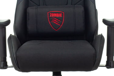 Кресло игровое ЗОМБИЕ Тхундер 1 черный/карбон / ZOMBIE Thunder