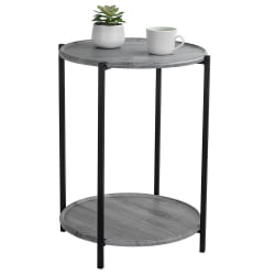 Стол журнальный БеаутйСтйле 21 Орех гикори грай / BeautyStyle gray