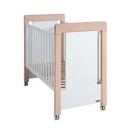 Кроватка 120кс60 с ЛЕД-подсветкой Микуна Магиc Мум Релакс Ватер воод/Вхите / 120x60 LED-подсветкой Micuna Magic Mum Relax Water wood/White