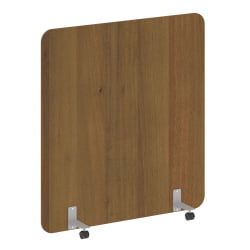 Перегородка на металлических опорах, на роликах Р-лине ДП.Р-140-150 Орех Гварнери / R-line DP.R-140-150