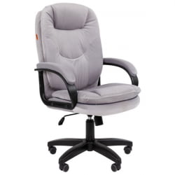 Кресло руководителя CХАИРМАН ДОМ (Хоме) 668 ЛТ (ЛТ) Серый / CHAIRMAN (Home) (LT)