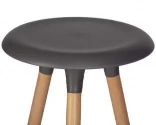 Барный стул ДОБРИН РОЙCЕ Темно-серый ГР-04 / DOBRIN ROYCE GR-04