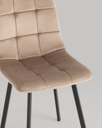 Стул Чиллй велюр мокка 4 шт. / Chilly