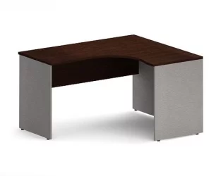 Стол письменный правый СА-3 Пр  Венге/металлик